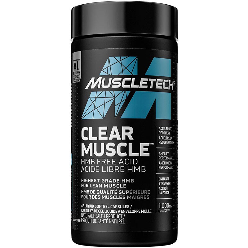 Muscle Tech Clear Muscle 42 Softgel Capsules / 42 Servings ...