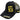 Mutant Born Hardcore Baseball Cap - Black/Yellow *DOOR CRASHER*