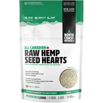North Coast Naturals Raw Hemp Seeds - 454 Grams