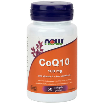 NOW CoQ10 100 mg - 50 Softgels