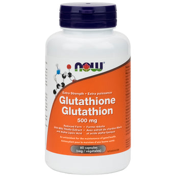 NOW Glutathione 500 mg - 60 Capsules