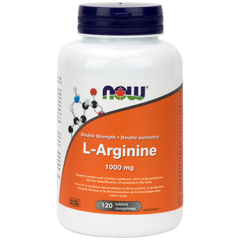 NOW L-Arginine 1000mg 'Tabs' - 120 Tablets