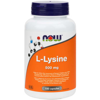 NOW L-Lysine - 100 Capsules