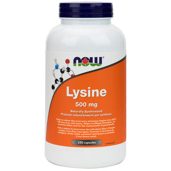 NOW L-Lysine - 250 Capsules