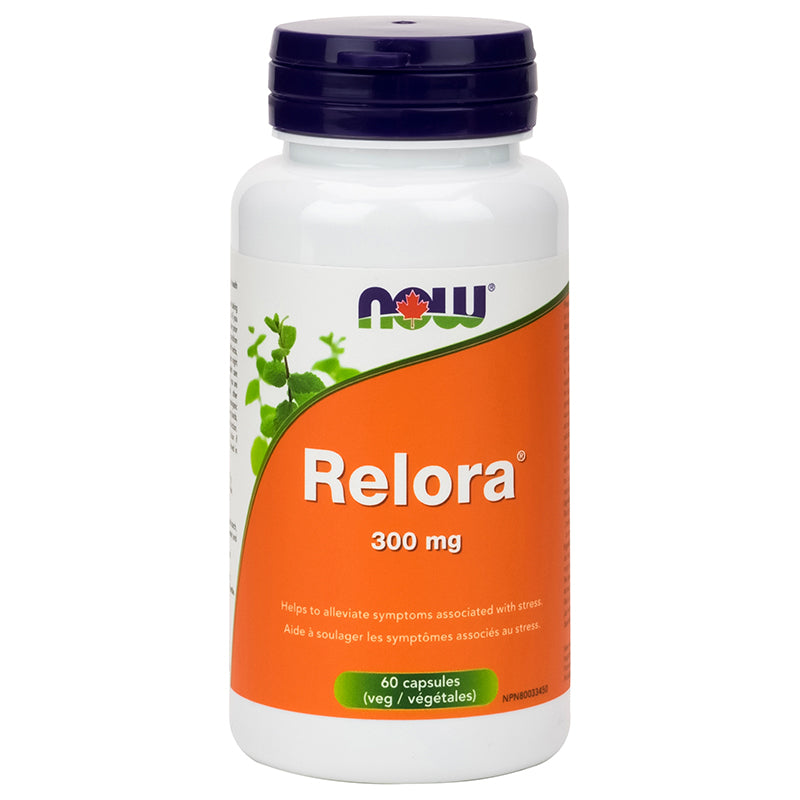 NOW Relora 300 mg - 60 Capsules – Supplements Canada