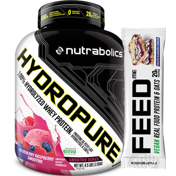Nutrabolics Hydropure - 4.5 lbs 57 Servings *LIMITED OFFER * FREE Asst. Nutrabolics FEED Bar with purchase*