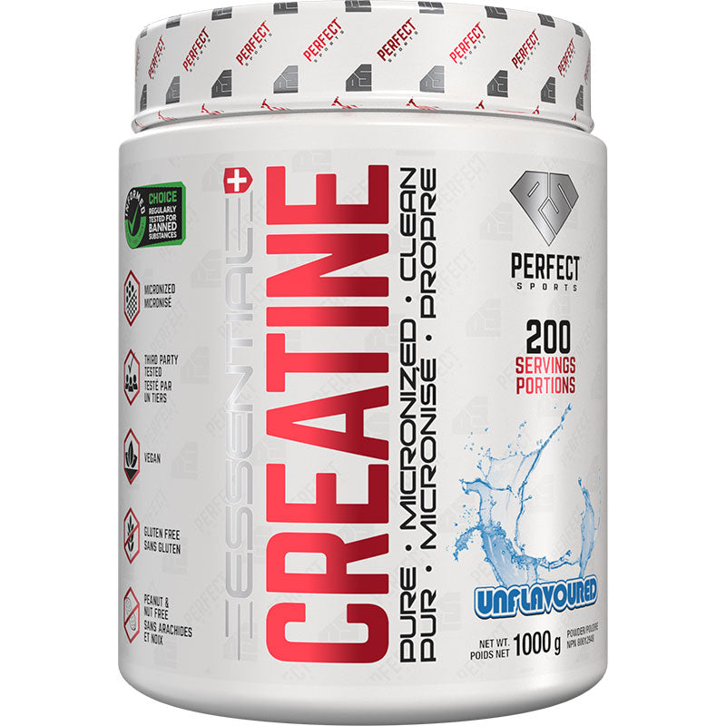 Perfect Sports Creatine Pure - 1000 Grams - 200 Servings – Supplements ...