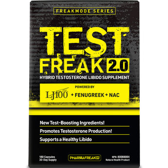 Pharmafreak Test Freak 2.0 - 180 Capsules