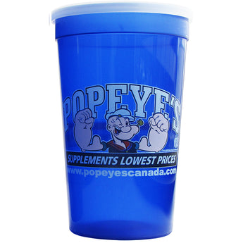 Popeye's Supplements Cup & Lid - 20 oz