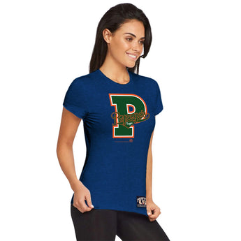 Popeye's GEAR T-Shirt Ladies "College P" - Blue
