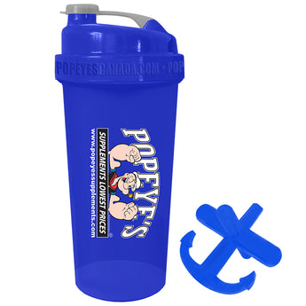 Popeye's Supplements Shaker Cup "Typhoon w/Anchor"