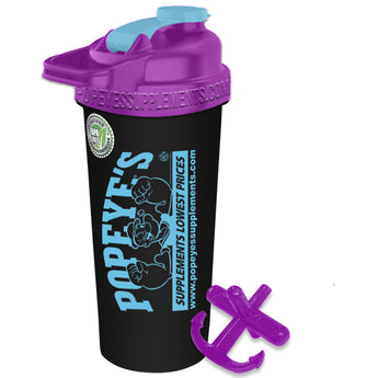 Popeye's Supplements Shaker Cup (Typhoon w/Handle)