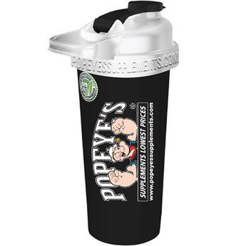 Popeye's Supplements Shaker Cup "Typhoon w/Handle"