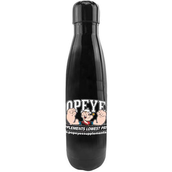 Popeye's Supplements Stainless Steel Water Bottle