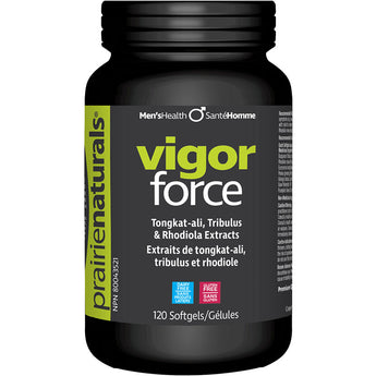 Prairie Naturals Vigor Force - 120 Softgels