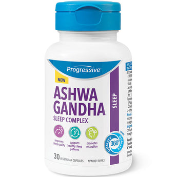 Progressive Ashwagandha Sleep Complex - 30 Veg Capsules