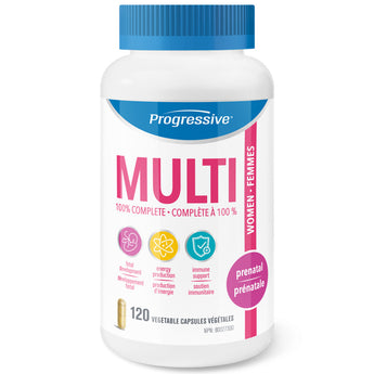 Progressive Prenatal Formula Multi Vitamin - 120 Capsules