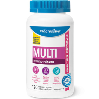 Progressive Prenatal Formula Multi Vitamin - 120 Capsules