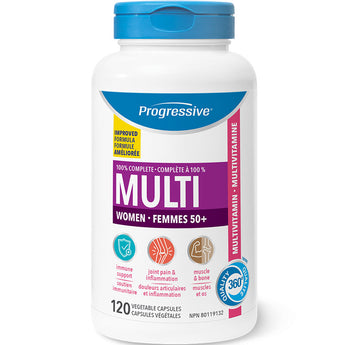 Progressive Multi Vitamin for Women 50+ - 120 Capsules