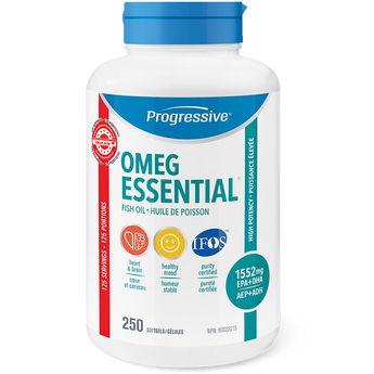 Progressive OmegEssential High Potency Fish Oil *VALUE SIZE* - 250 Softgels