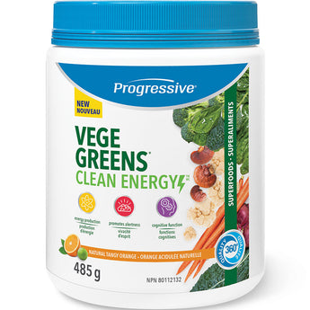 Progressive Vege Greens Clean Energy - 485 Grams