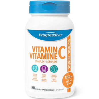 Progressive Vitamin C - 60 Vegetable Capsules