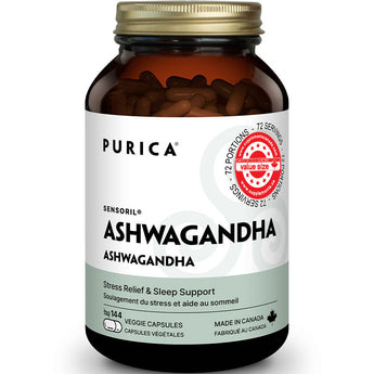 Purica Ashwagandha *Value Size* - 144 Veggie Capsules / 72 Servings
