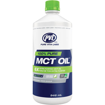 PVL Pure Vita Labs 100% Pure MCT Oil - 946 mL