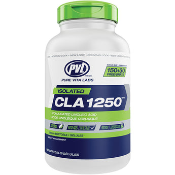 PVL Pure Vita Labs CLA 1250 - 180 Softgels