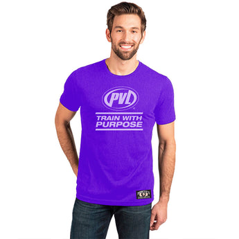 PVL / Popeye's Supplements "Train With Purpose" - Heather Purple - Large