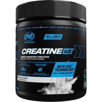 PVL Pro Series Creatine X8 - 249 Grams 30 Servings - Unflavoured