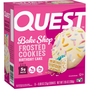 Quest Nutrition Frosted Cookies - 8 Cookies *DOOR CRASHER*