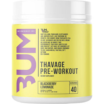 Raw Nutrition CBUM Series Thavage Pre-Workout - 520-540 Grams *DOOR CRASHER*