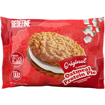 Redefine Foods Oatmeal Protein Pie - 76 Gram / Single - Original Flavour