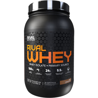 Rival Nutrition Rival Whey Isolate 2lb/ 28 Servings - Rich Chocolate *NEW*