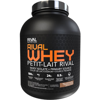 Rival Nutrition Rival Whey Isolate 5lb / 70 Servings - Rich Chocolate *24 HR FLASH SALE*