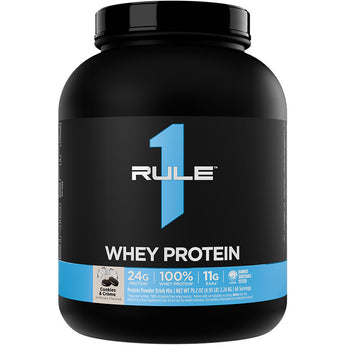 Rule 1 Whey Blend - 4.87-5.02lb / 64-68 Servings *DOOR CRASHER*