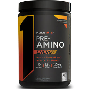Rule 1 Pre Amino Energy -  252 Grams
