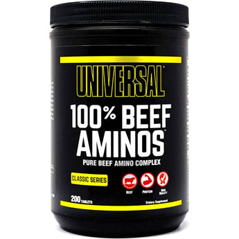 Universal Nutrition Beef Aminos - 200 Tablets