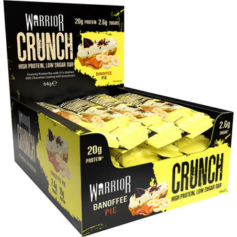 Warrior Supplements Crunch Bars - 12 x 64 Grams