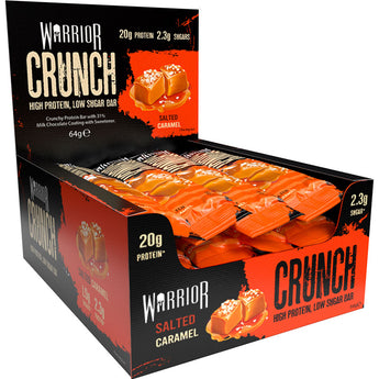 Warrior Supplements Crunch Bars - 12 x 64 Grams